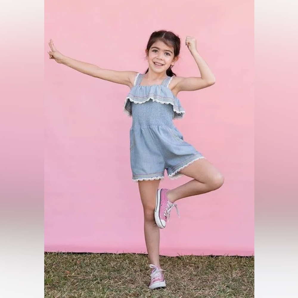 Matilda Jane girls romper size 8
